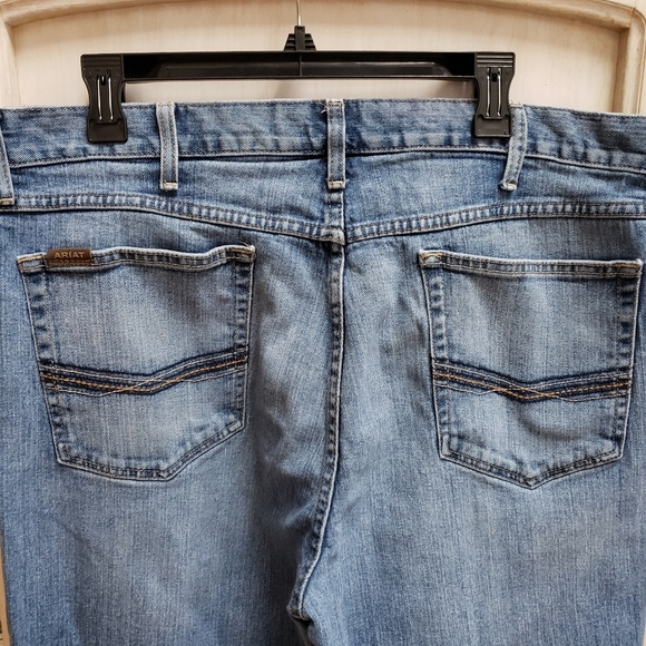 Ariat M2 Jeans Mens Size 38 Traditional Relaxed Bootcut Western Workwear - Picture 5 of 11